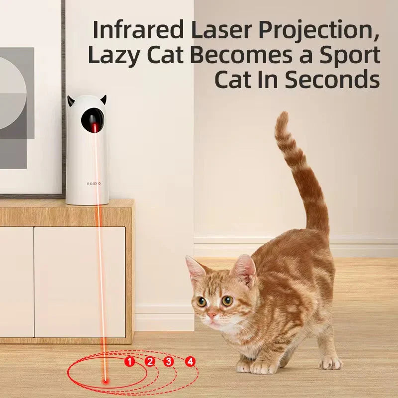 Brinquedo automático a laser para gatos — vista 2