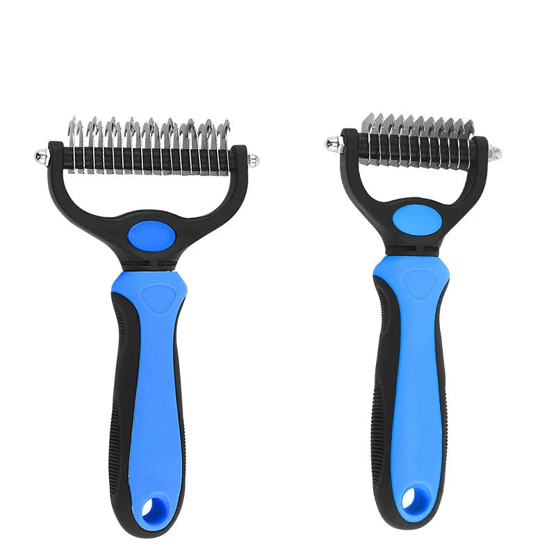 Stainless Pet Deshedding Brush Dog Hair Remover Pet Fur Knot Cutter Puppy Cat Comb Brushes Dogs Grooming Shedding Supplies