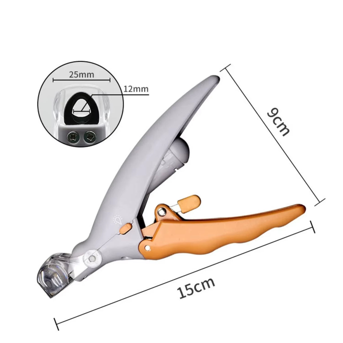 Pet Dog Nail Clipper Scissors Pet Cat Nail Cutter Toe Claw Clippers Scissor LED Light Nail Trimmer Pet Supplies Clippers for Men