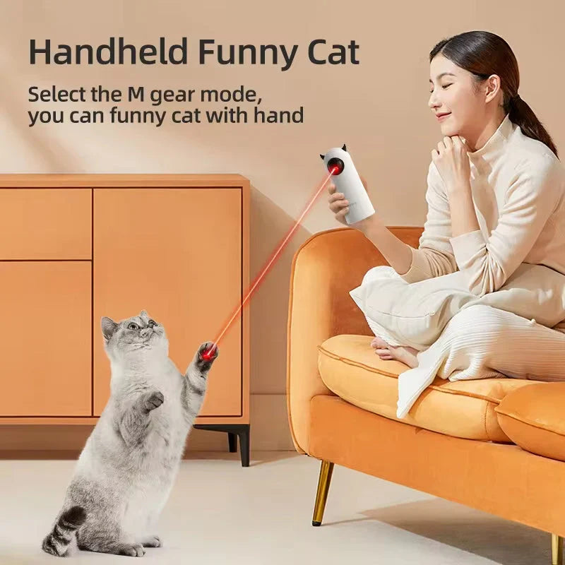 Brinquedo automático a laser para gatos — vista 3