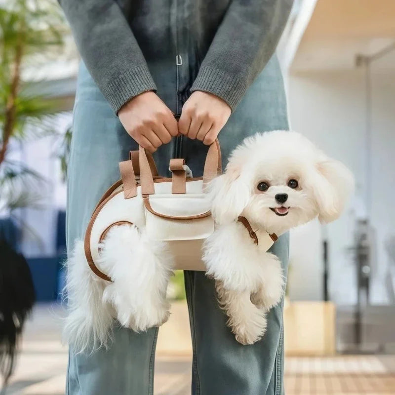 Bolsa canguru transportadora para pets — vista 4