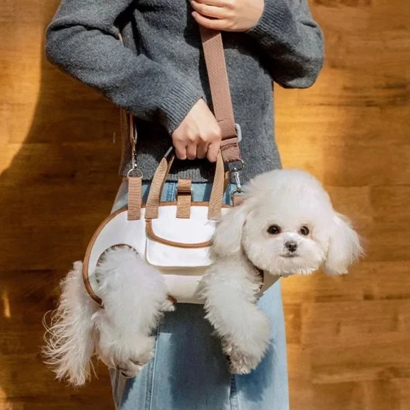 Bolsa canguru transportadora para pets — vista 3