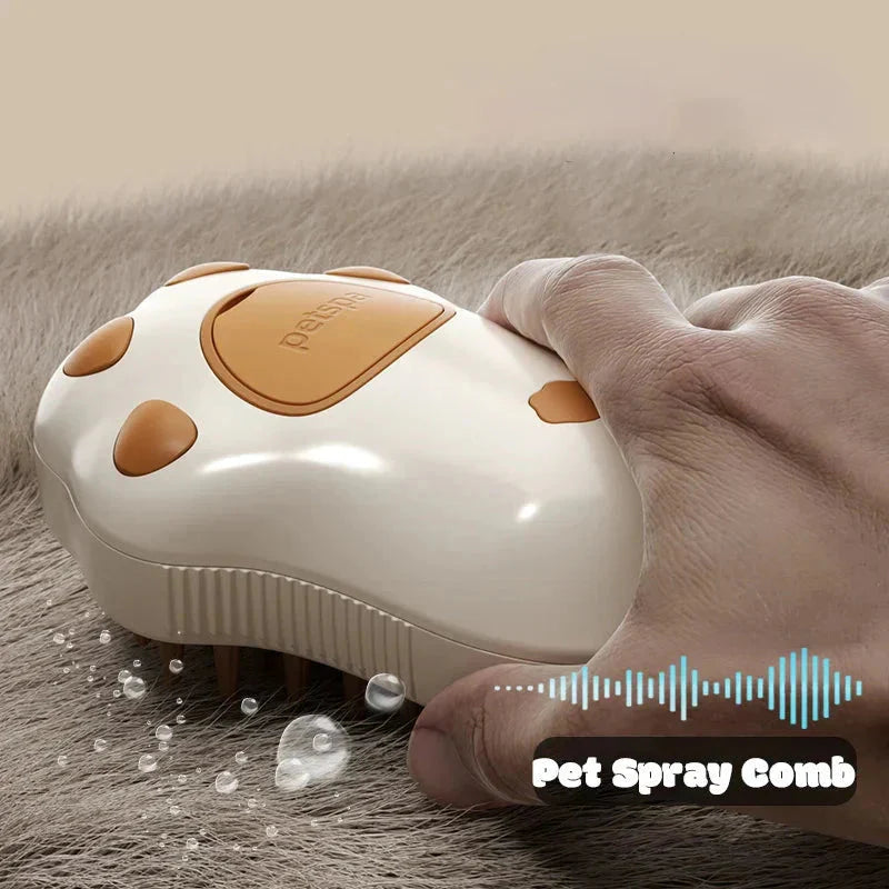 Escova a vapor elétrica para pets — vista 2